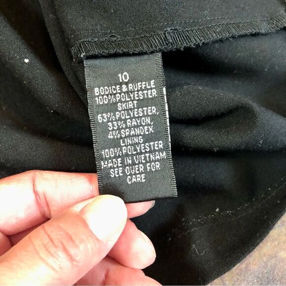 ALYX Dress Women’s Floral on Top Pencil Skirt on Bottom with Waist Belt Size 10 - Picture 13 of 13